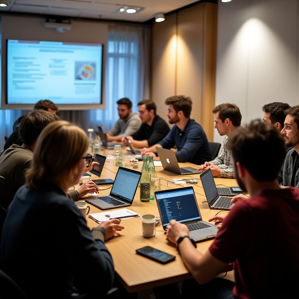 Hackathon organizat de TopApp în 2022
