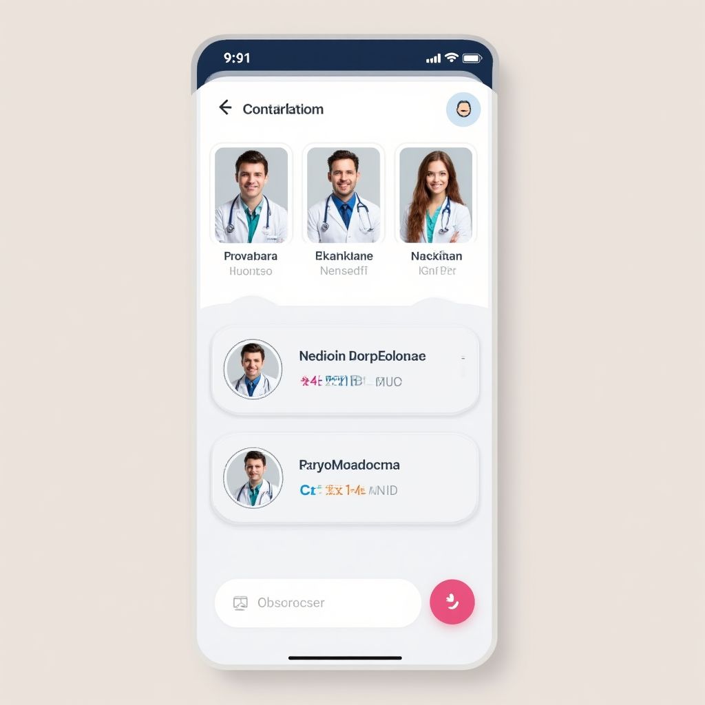 Aplicația MedConsult